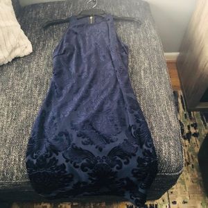 Navy blue dress